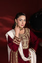 Luxury Maroon Pakistani Casual Wear