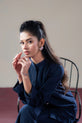 2-Piece Western Blue Navy Dress 