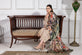 Beige Readymade Eid Dress For Women