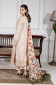 Beige Readymade Pakistani Plus Size Dress