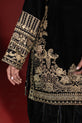 Black Embroidery Pakistani Winter Dress