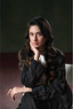Black & Ivory Western Dress For Women