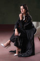 Black & Ivory Western Dress UK