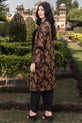 Black Readymade Dress For Plus Size 