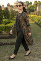 Black Readymade Pakistani Plus Dress