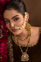 Black & Yellow Pakistani Mehndi Dress