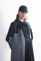 Black and Charcoal Dress For ladies
