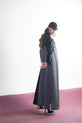 Black and Charcoal Dress Western Outfit UK