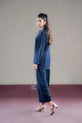  Blue Navy Western outfit
