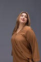 Brown Pakistani Dress For Women