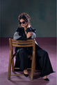  Charcoal Black Western Dress For Women