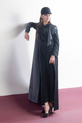 Charcoal Grey & Classic Black Dress