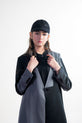Charcoal Grey & Classic Black Dress For Women