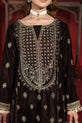 Chocolate Brown Pakistani Formal Dress