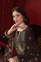 Chocolate Brown Velvet Dress UK