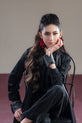 Classic Black Western Dress