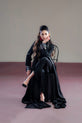 Classic Black Western Dress For Women