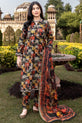 Dark Floral Dress For Eid 