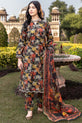 Dark Floral Dress For Party