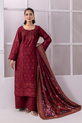 Deep Maroon Readymade Dress