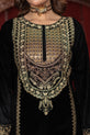 Deep Midnight Black Pakistani Suit