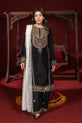 Deep Midnight Black Velvet Suit