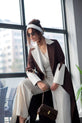 Deep Mocha Brown Dress For Women