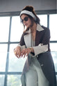Deep Mocha Brown Western Dress For Women