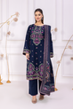 Deep Navy Blue Dress
