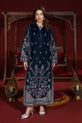 Deep Navy Velvet Dress