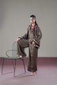 Deep Olive Western Outfit For Women