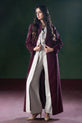 Deep Wine Color Outfit