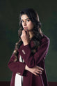 Deep Wine Western Outfit
