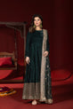 Green Anarkali Pakistani Plus Size Dress