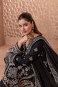Jet Black Pakistani Casual Dress 