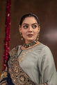 Mist Green Pakistani Chiffon Dress