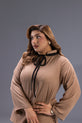 Mocha and Taupe Readymade Western Dress
