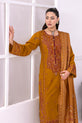 Mustard Gold Pakistani Casual Dress