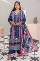 Navy Blue Pakistani Salwar Kameez