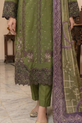 Olive Green Pakistani Eid Dress