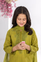 Pakistani Green Dress For Kids 