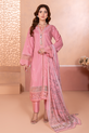 Pakistani Peach Rose Cotton Suit 

