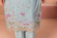  Pastel Aqua Embroidered Suit UK