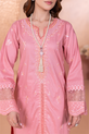 Peach Rose Pakistani Party Wear Dress
