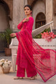 Pink Readymade Pakistani Plus Size Dress