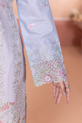 Powder Blue Dress For Womenn
