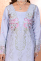 Powder Blue Pakistani Suit UK
