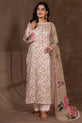 Printed Light Beige Dress