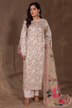Printed Light Beige Dress For Women