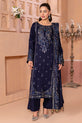 Royal Blue 3-Piece Dress